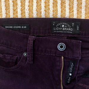 Lucky Brand | Brooke Legging Jean (Purple)